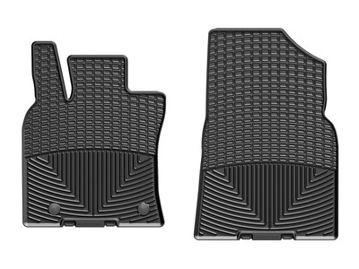 WeatherTech All Weather Floor Mats; Black; Front W463