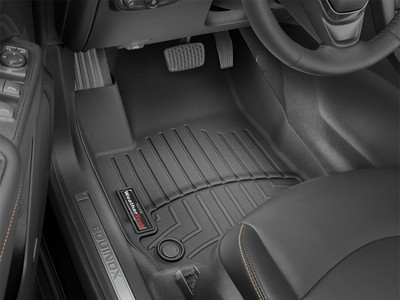 WeatherTech FloorLinerTM DigitalFit; Black; Front 4411761