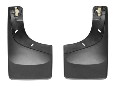 WeatherTech MudFlap No-Drill DigitalFit; Black 110002