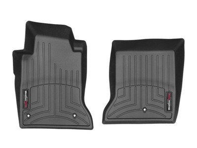 WeatherTech FloorLinerTM DigitalFit; Black; Front 449361