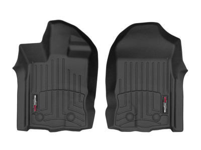 WeatherTech FloorLinerTM DigitalFit; Black; Front 4415181