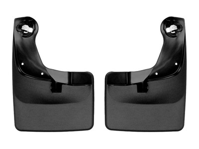 WeatherTech MudFlap No-Drill DigitalFit; Black 110134