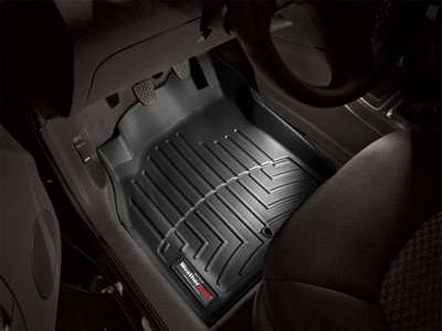 WeatherTech FloorLinerTM DigitalFit; Black; Front 441451