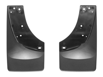 WeatherTech MudFlap No-Drill DigitalFit; Black 110005