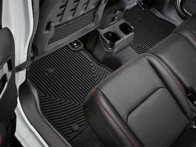 WeatherTech All Weather Floor Mats; Black; Rear W511