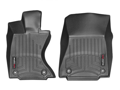 WeatherTech FloorLinerTM DigitalFit; Black; Front 445751