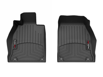 WeatherTech FloorLinerTM DigitalFit; Black; Front 4419161