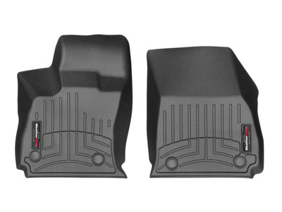 WeatherTech FloorLinerTM DigitalFit; Black; Front 4410341