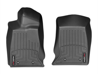 WeatherTech FloorLinerTM DigitalFit; Black; Front 446741
