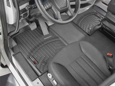 WeatherTech FloorLinerTM DigitalFit; Black; Front 4416251V