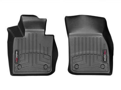 WeatherTech FloorLinerTM DigitalFit; Black; Front 446751