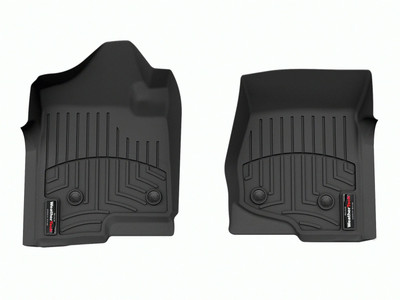 WeatherTech FloorLinerTM DigitalFit; Black; Front and Rear 4413061V