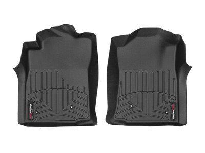 WeatherTech FloorLinerTM DigitalFit; Black; Front 441781