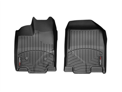 WeatherTech FloorLinerTM DigitalFit; Black; Front 443491