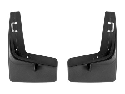 WeatherTech MudFlap No-Drill DigitalFit; Black 110164