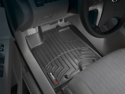 WeatherTech FloorLinerTM DigitalFit; Black; Front 441311
