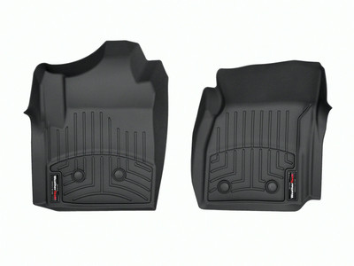 WeatherTech FloorLinerTM DigitalFit; Black; Front 4417881V