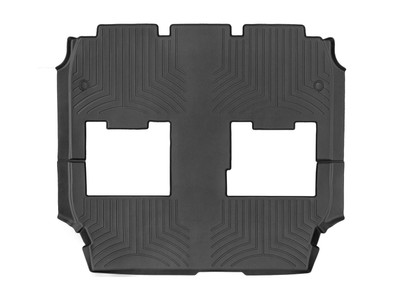 WeatherTech FloorLinerTM DigitalFit; Black; Rear and Third Row; 1 Piece 449453