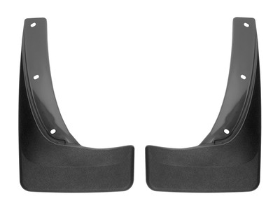 WeatherTech MudFlap No-Drill DigitalFit; Black 110128