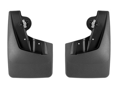WeatherTech MudFlap No-Drill DigitalFit; Black 110171