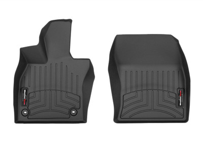 WeatherTech FloorLinerTM DigitalFit; Black; Front 4418101
