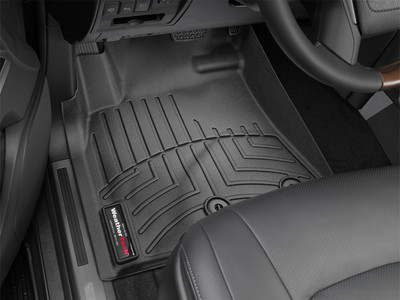 WeatherTech FloorLinerTM DigitalFit; Black; Front 444231