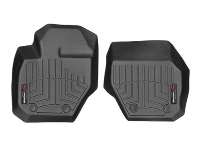 WeatherTech FloorLinerTM DigitalFit; Black; Front 442341
