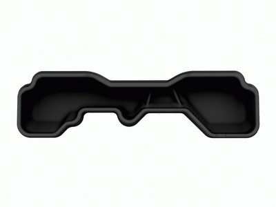 WeatherTech Under Seat Storage System; Black 4S009