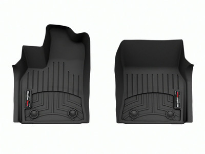 WeatherTech FloorLinerTM DigitalFit; Black; Front 4417841