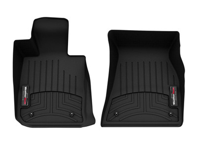 WeatherTech FloorLinerTM DigitalFit; Black; Front 4415301