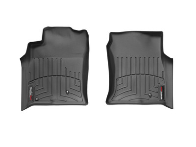 WeatherTech FloorLinerTM DigitalFit; Black; Front 440701