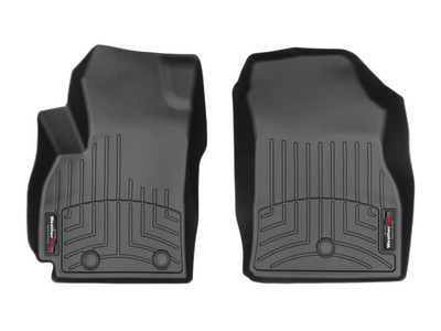 WeatherTech FloorLinerTM DigitalFit; Black; Front 449511