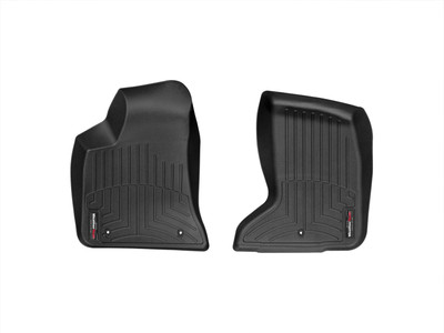 WeatherTech FloorLinerTM DigitalFit; Black; Front 444251