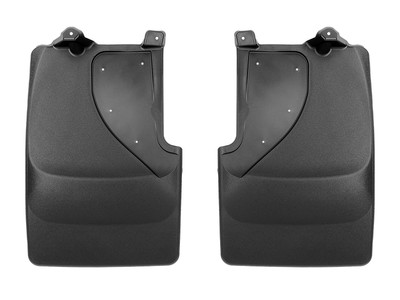 WeatherTech MudFlap No-Drill DigitalFit; Black 120162