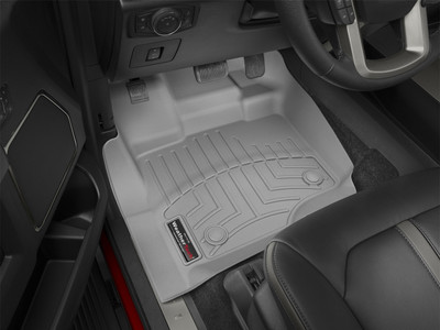 WeatherTech FloorLinerTM DigitalFit; Gray; Front 466971