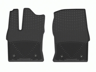WeatherTech All Weather Floor Mats; Black; Front W611