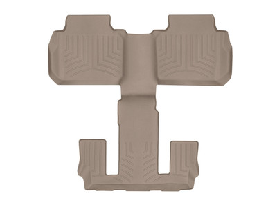 WeatherTech FloorLinerTM DigitalFit; Tan; Rear and Third Row; 1 Piece 4510803