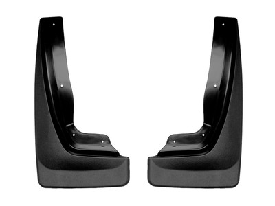 WeatherTech MudFlap No-Drill DigitalFit; Black 110141