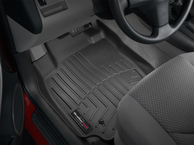 WeatherTech FloorLinerTM DigitalFit; Black; Front 440721
