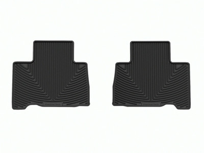 WeatherTech All Weather Floor Mats; Black; Rear W441