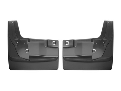 WeatherTech MudFlap No-Drill DigitalFit; Black 120116