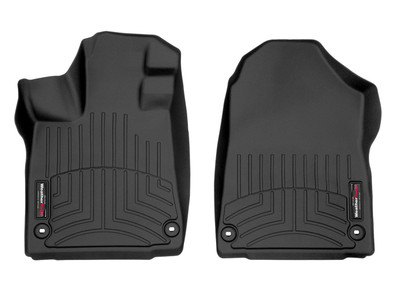 WeatherTech FloorLinerTM DigitalFit; Black; Front 4416691