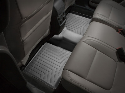 WeatherTech FloorLinerTM DigitalFit; Black; Rear 443592