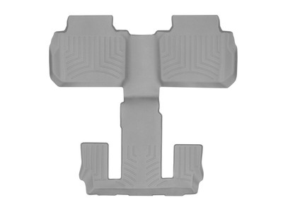 WeatherTech FloorLinerTM DigitalFit; Gray; Rear and Third Row; 1 Piece 4610803