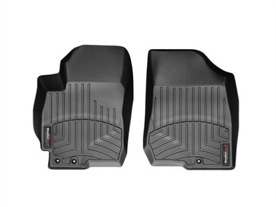 WeatherTech FloorLinerTM DigitalFit; Black; Front 442971