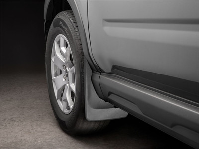 WeatherTech MudFlap No-Drill DigitalFit; Black 110133