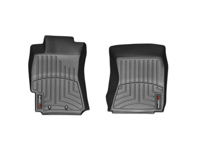 WeatherTech FloorLinerTM DigitalFit; Black; Front 441881
