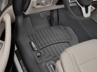 WeatherTech FloorLinerTM DigitalFit; Black; Front 4415331