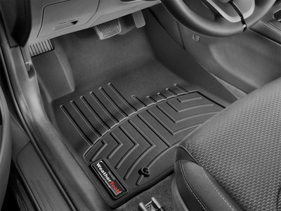 WeatherTech FloorLinerTM DigitalFit; Black; Front 4412011