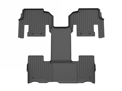 WeatherTech FloorLinerTM HP; Black; Rear and Third Row 4417044IM